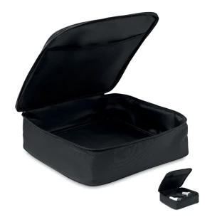 Bolsa para cables 600D RPET - CABAG - Negro