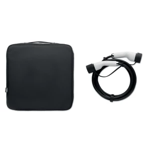 Bolsa para cables 600D RPET - CABAG - Negro