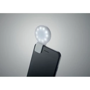 Luz LED selfie con clip - PINNY- blanco