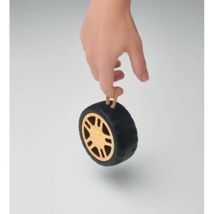 Rueda de altavoz inalámbrica - MATIC - madera