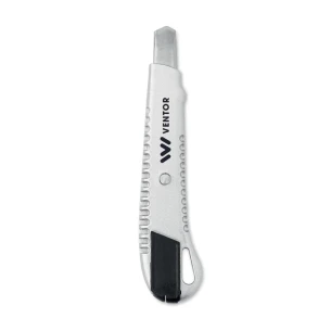 Cuchillo extensible de aluminio - TRACTA - Plata