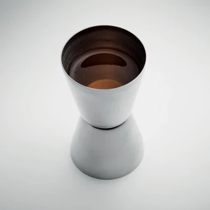 Vaso medidor de acero para barman - FRIZEN - plata mate