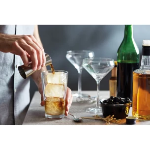 Vaso medidor de acero para barman - FRIZEN - plata mate