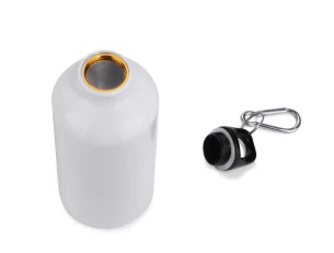 Botella de aluminio TREKO 500 ml - Blanca