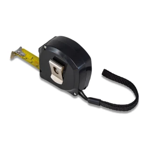 Cinta métrica retráctil 5 m Exter - Negro