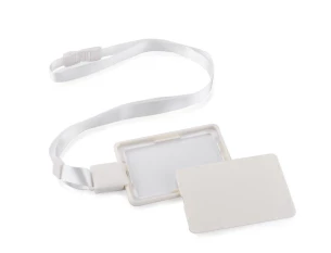 Estuche para tarjetas de identificación BINO - BLANCO