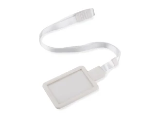 Estuche para tarjetas de identificación BINO - BLANCO