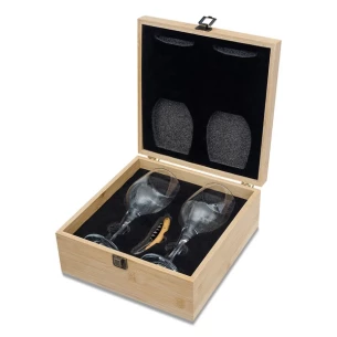 Lote de dos copas de vino Veneto - Beige