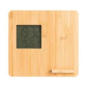 Estación meteorológica con cargador Hixon - Beige