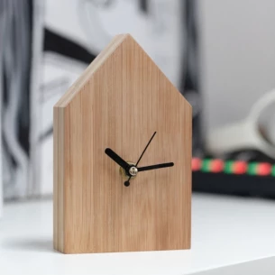 Reloj de bambú La Casa - Marrón
