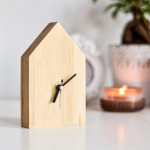Reloj de bambú La Casa - Marrón
