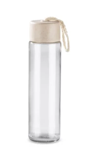 Botella de cristal SKINNY 350 ml - Natural