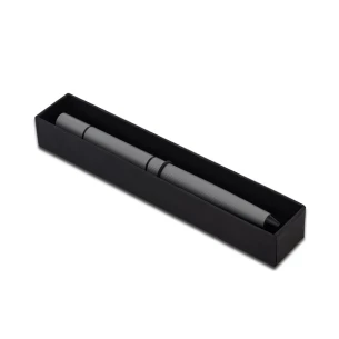 Bolígrafo y portaminas Duet 2en1 en estuche - Gris