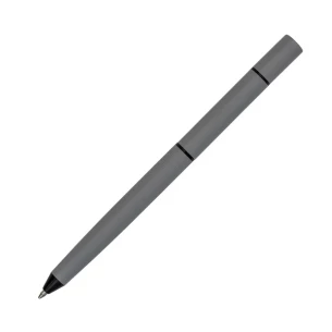 Bolígrafo y portaminas Duet 2en1 en estuche - Gris