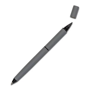 Bolígrafo y portaminas Duet 2en1 en estuche - Gris