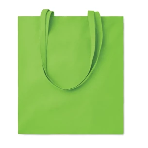 Bolsa de la compra COTTONEL COLOUR+ - verde lima