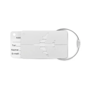 Etiqueta de equipaje FLY TAG - plata mate