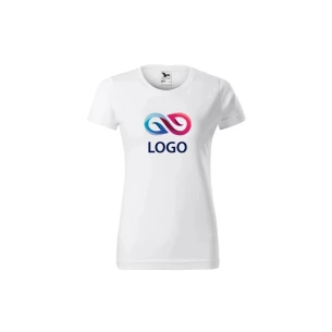 Camiseta básica de mujer - Blanca