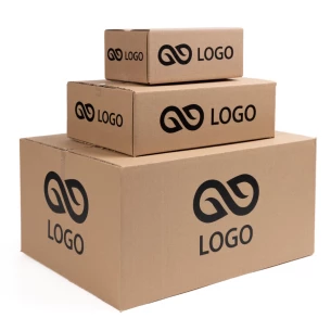 Caja de cartón para paquetes postales - tamaño C
