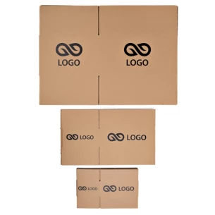 Caja de cartón para paquetes postales - tamaño C