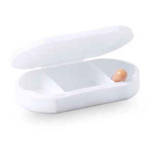 Pastillero Morr con 3 compartimentos - blanco