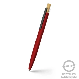 Bolígrafo de aluminio reciclado | Randall - Rojo