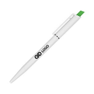 Bolígrafo Roma White - Verde