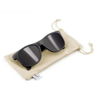 Gafas de paja de trigo B'RIGHT - negras