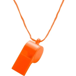 Silbato con cuerda - naranja - Naranja