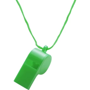 Silbato con cuerda - Verde