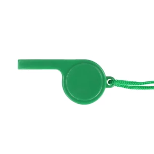 Silbato con cuerda - Verde
