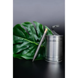 Bolígrafo de aluminio reciclado | Randall - Negro