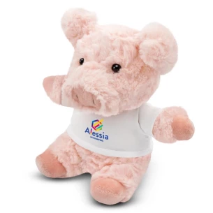Cerdo de peluche Tailyssia - Rosa