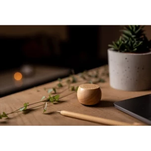 Altavoz inalámbrico de madera 3W Mae -wood