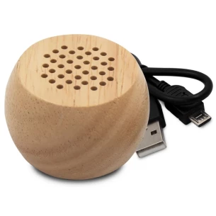 Altavoz inalámbrico de madera 3W Mae -wood