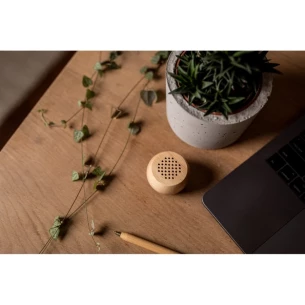 Altavoz inalámbrico de madera 3W Mae -wood