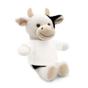 RPET Mootsy peluche caramelo - Blanco