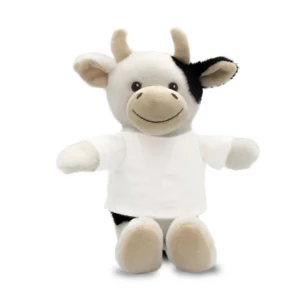 RPET Mootsy peluche caramelo - Blanco