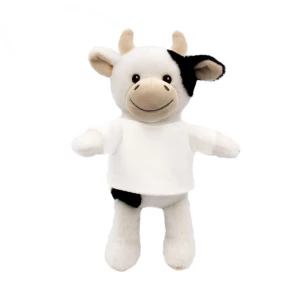 RPET Mootsy peluche caramelo - Blanco