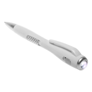 Bolígrafo, luz LED - Blanco