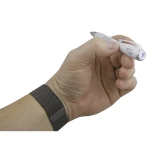 Bolígrafo, luz LED - Blanco