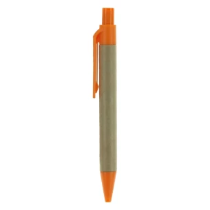 Cuaderno Eco1 con bolígrafo - Naranja