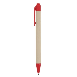 Bloc de notas Eco3 con bolígrafo - Rojo