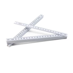 Cinta métrica plegable 2 m - Blanca