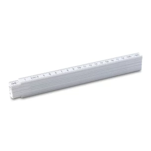 Cinta métrica plegable 2 m - Blanca