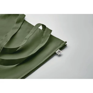 Bolsa de algodón orgánico BENTE COLOUR - Verde