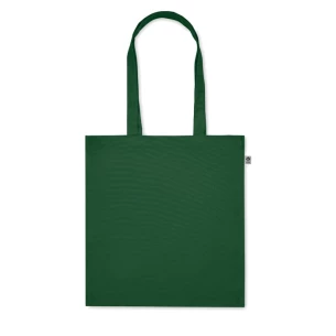 Bolsa de algodón orgánico BENTE COLOUR - verde oscuro