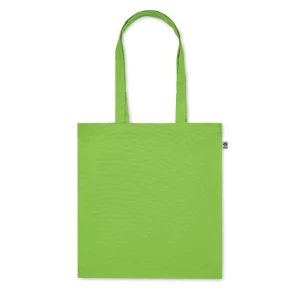 Bolsa de algodón orgánico BENTE COLOUR - verde lima