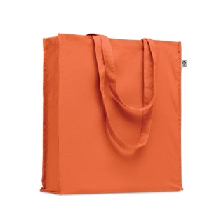 Bolsa de algodón orgánico BENTE COLOUR - naranja
