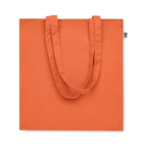 Bolsa de algodón orgánico BENTE COLOUR - naranja